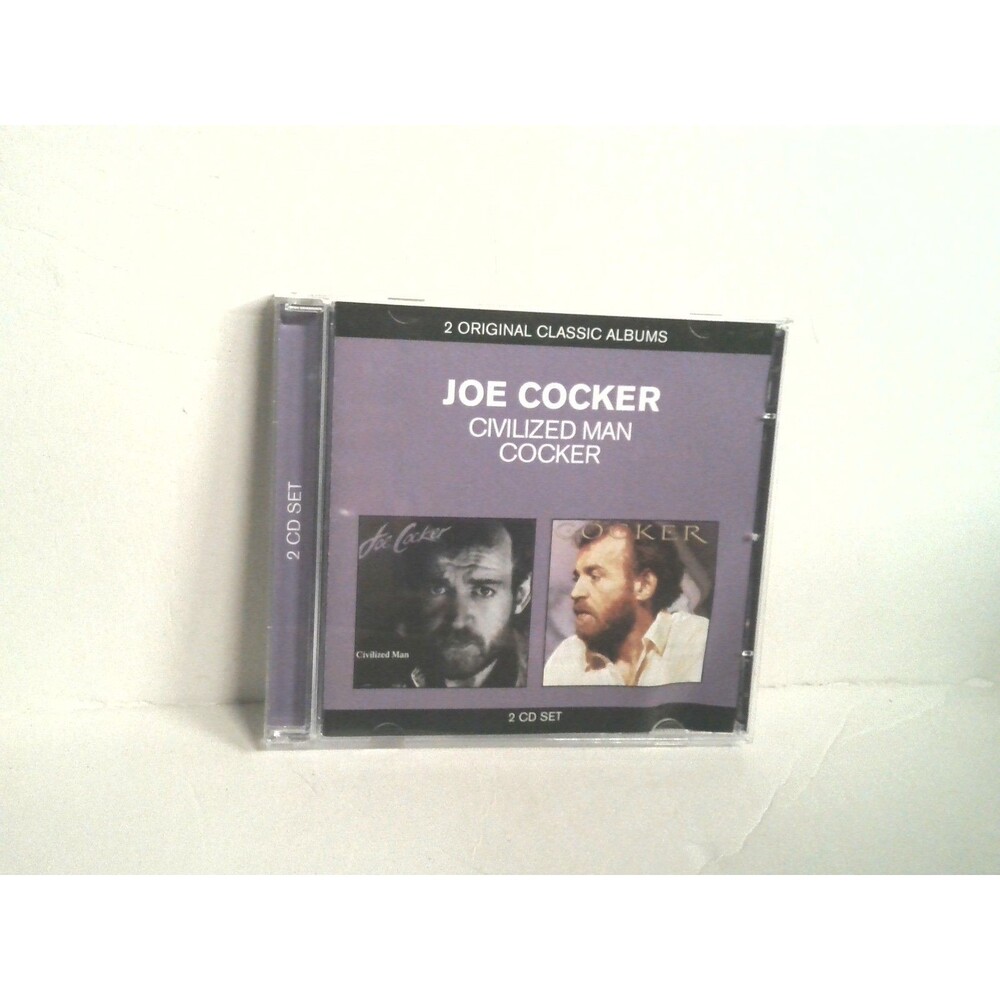 Joe Cocker Civilized Man/Cocker CD 2 Disc Set 1984 Capitol Records